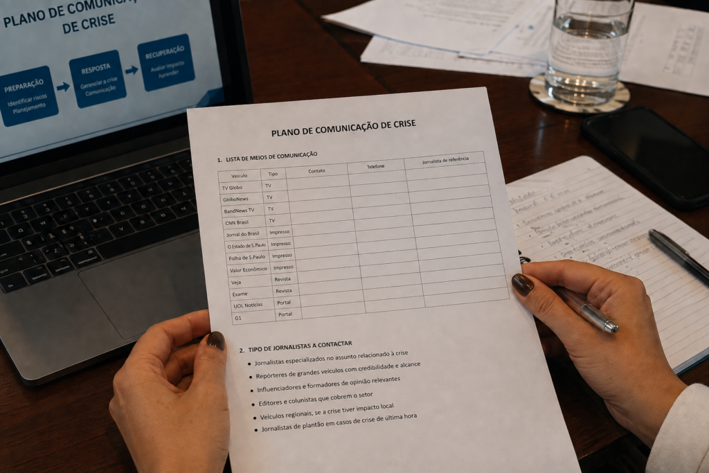 lista de prensa